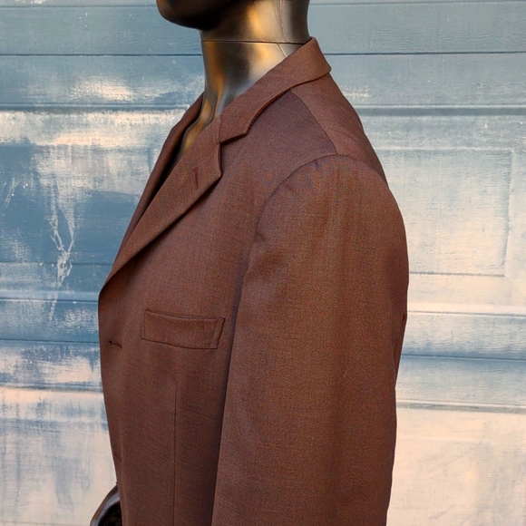 ERMENEGILDO ZENGA "SOFT" MEN'S HAND TAILORED LUXURY BLAZER (SWITZERLAND) - Picture 7 of 17